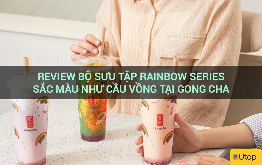 BST Rainbow Series Gong Cha ưu đãi giảm ngay 40% với voucher của Utop - Ảnh 1.