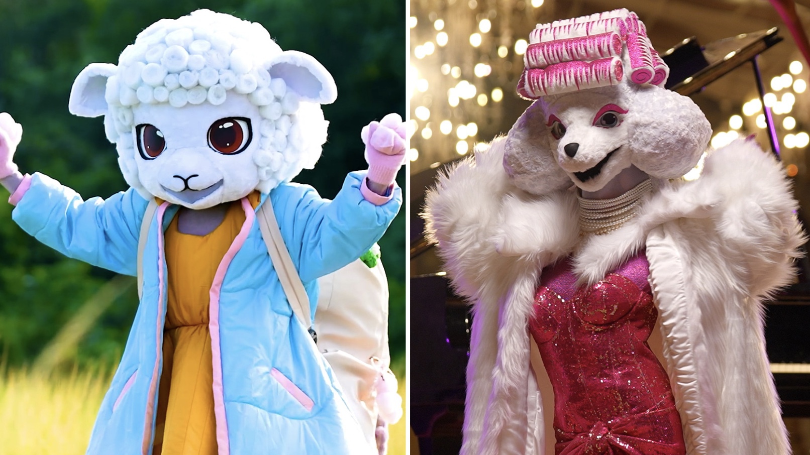 Ca sĩ mặt nạ 2 tập 2: Lần đầu xuất hiện mascot đôi, Bảo Anh ‘mê’ Cừu Bông