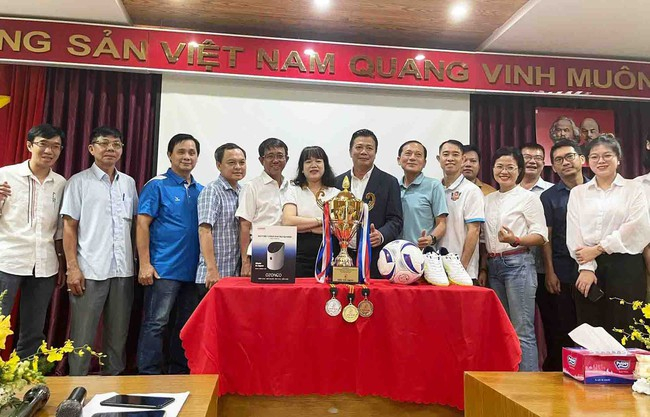 Cơ quan Thông tấn xã Việt Nam khu vực phía Nam tranh tài ở Press Cup 2023 khu vực phía Nam - Ảnh 1.