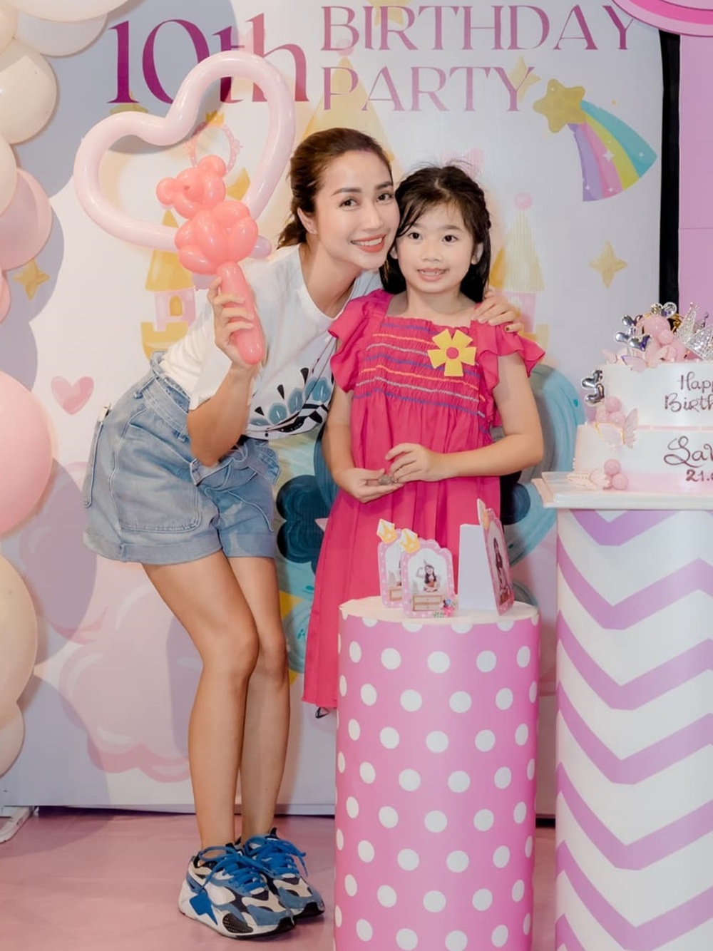 Phùng Ngọc Huy tổ chức sinh nhật cho con gái: Ốc Thanh Vân xúc động kể chuyện 9 năm trước - Ảnh 6.