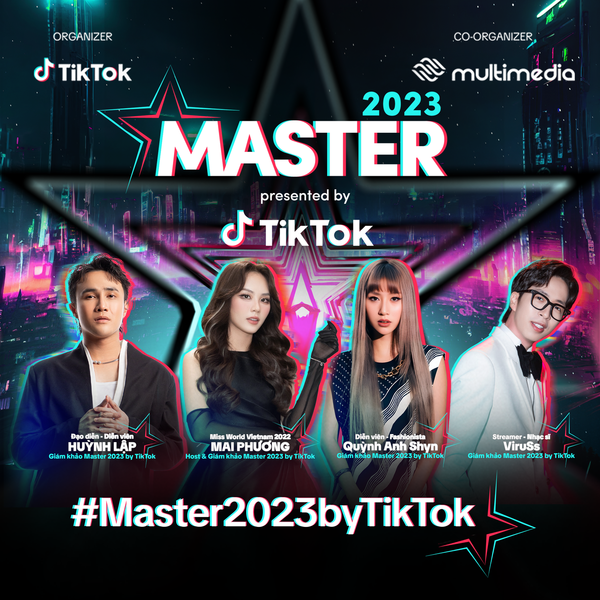 Master 2023 by TikTok trở lại với mùa thứ 5, lan tỏa thông điệp “Sáng tạo theo chất riêng của bạn'' - Ảnh 1.