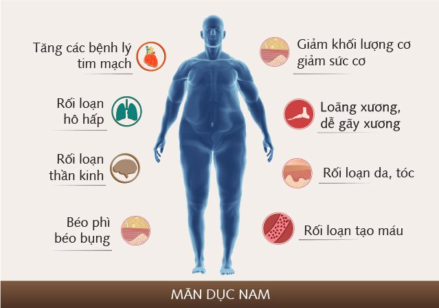 Mãn dục nam: Nỗi lo của quý ông sau tuổi 40 - Ảnh 1.