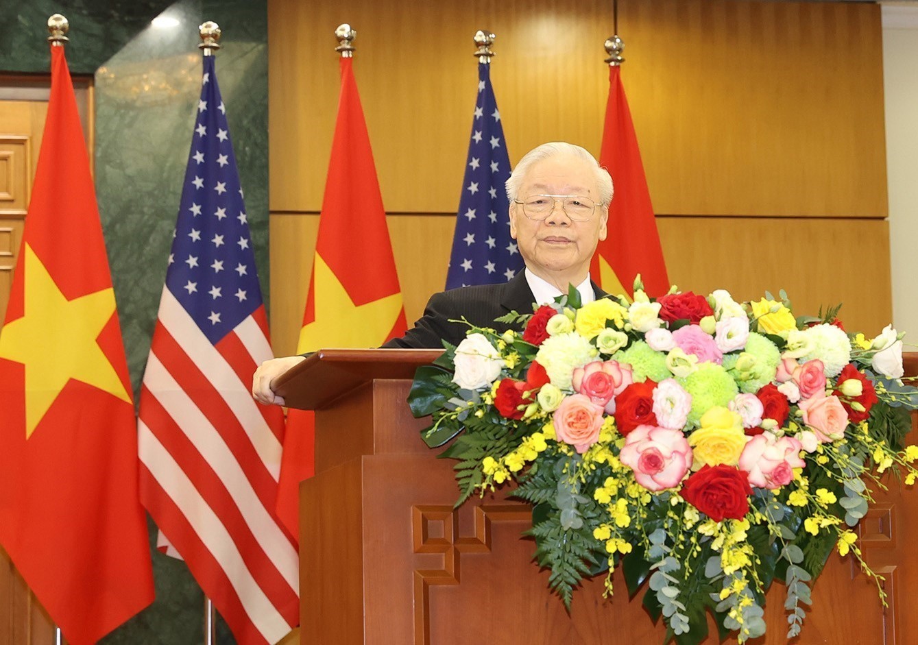 Việt Nam - Hoa Kỳ nâng tầm quan hệ Đối tác Chiến lược Toàn diện vì hòa bình, hợp tác, phát triển bền vững - Ảnh 3.