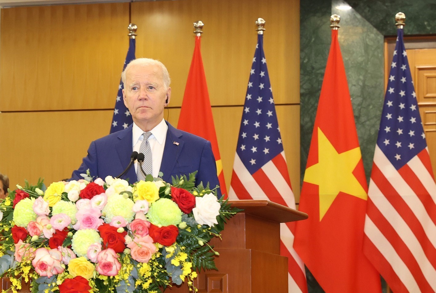 Việt Nam - Hoa Kỳ nâng tầm quan hệ Đối tác Chiến lược Toàn diện vì hòa bình, hợp tác, phát triển bền vững - Ảnh 4.