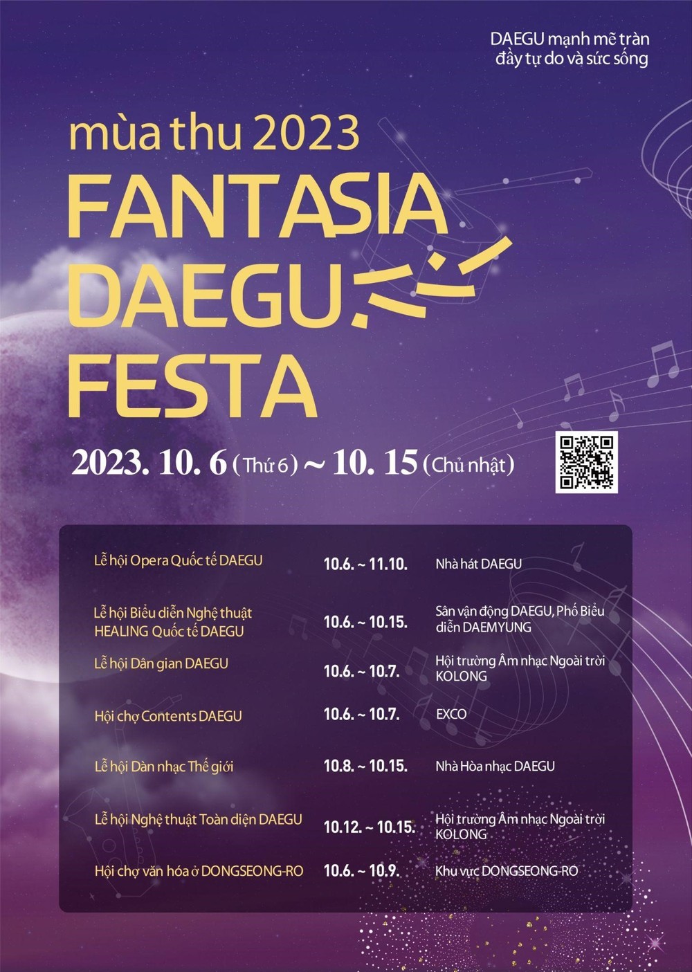 Vẻ đẹp của Daegu - Hàn Quốc trong Lễ hội FANTASIA DAEGU FESTA 2023 - Ảnh 2.