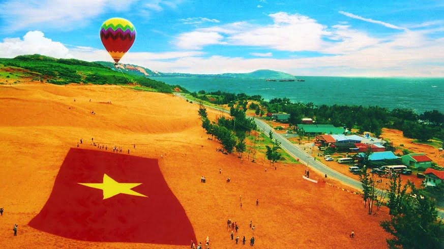 Trải nghiệm bay khinh khí cầu tại Mũi Né, ngắm trọn thành phố từ trên cao - Ảnh 8.