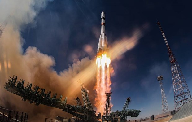 Nga đưa tàu vũ trụ Soyuz MS-24 vào quỹ đạo - Ảnh 1.