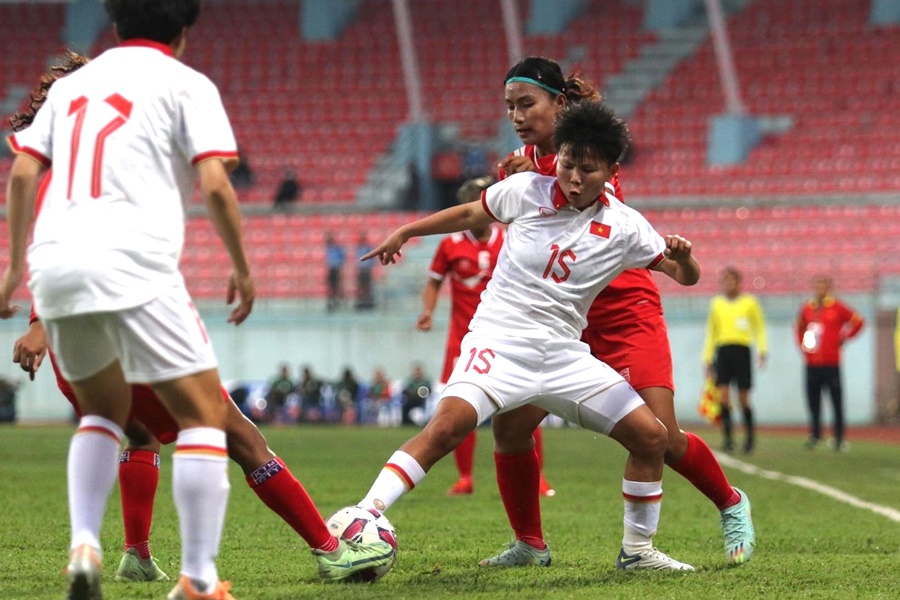 Kết quả bóng đá nữ ASIAD 2023 hôm nay: Tân thủ quân tỏa sáng, ĐT nữ Việt Nam đại thắng trận mở màn