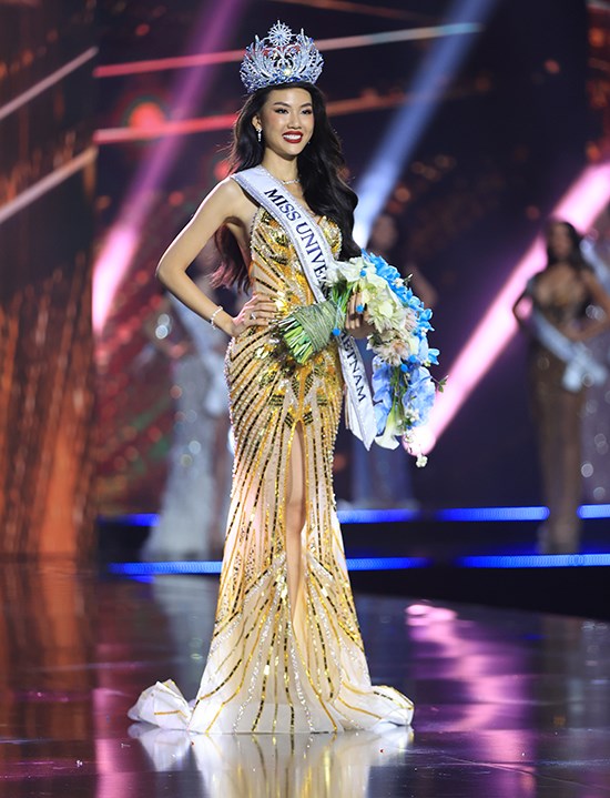 Bùi Quỳnh Hoa đăng quang Miss Universe Vietnam 2023 - Ảnh 5.