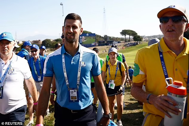 Novak Djokovic, Gareth Bale và Tom Grennan cùng dàn WAGs đổ bộ xuống Rome tại Ryder Cup - Ảnh 2.