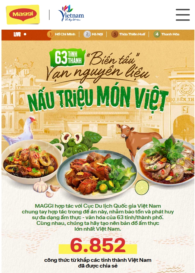 Lần đầu tiên có Bản đồ ẩm thực Việt - Ảnh 2.