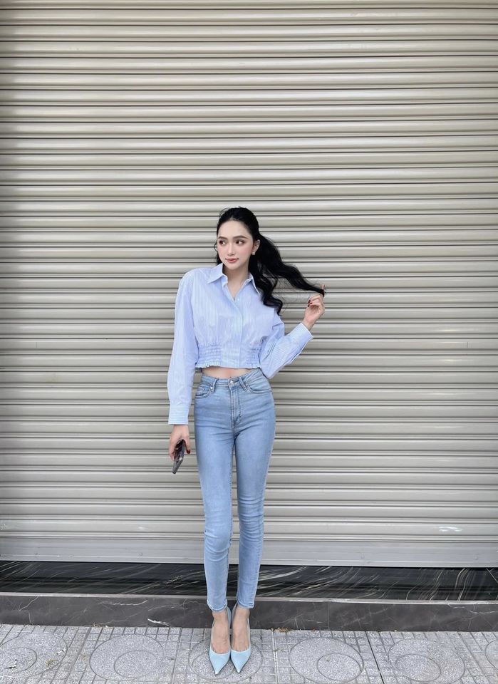 Style đời thường của Hương Giang: Chuộng diện quần jeans, phối đơn giản vẫn sang - Ảnh 5.