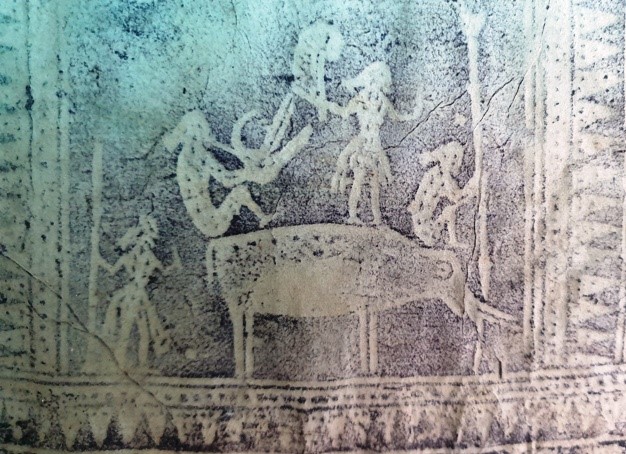 Người Đông Sơn vẽ, nặn về người Đông Sơn (kỳ 14): 'Voi chở người' - hình tượng ưa thích trên cán dao Đông Sơn - Ảnh 4.