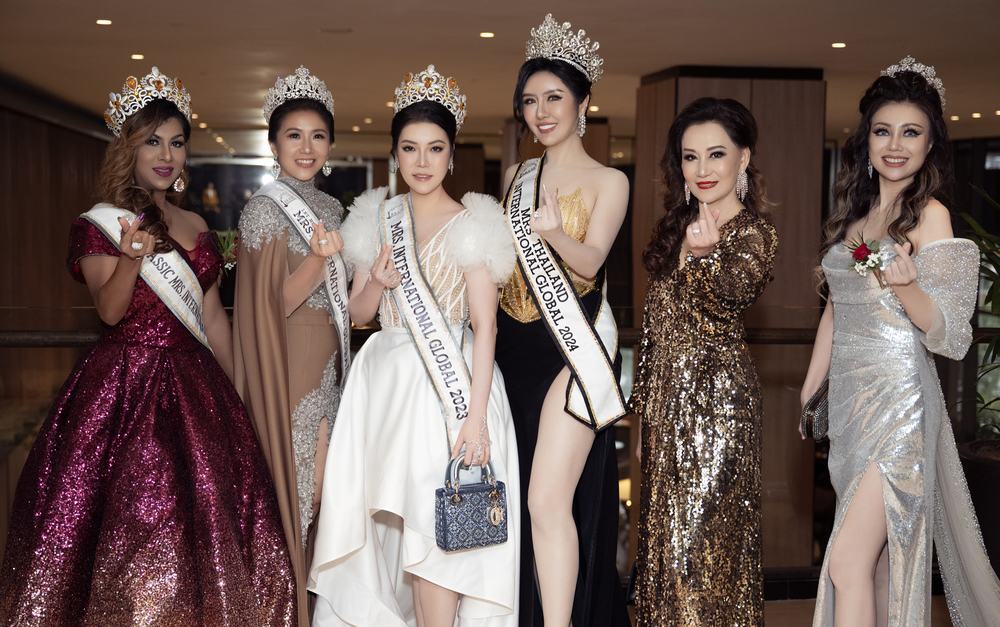 Hoa hậu Trần Hà Trâm Anh, CEO Vũ Thái “xuất khẩu” đầu năm sang Mã Lai để chấm thi - Ảnh 3.