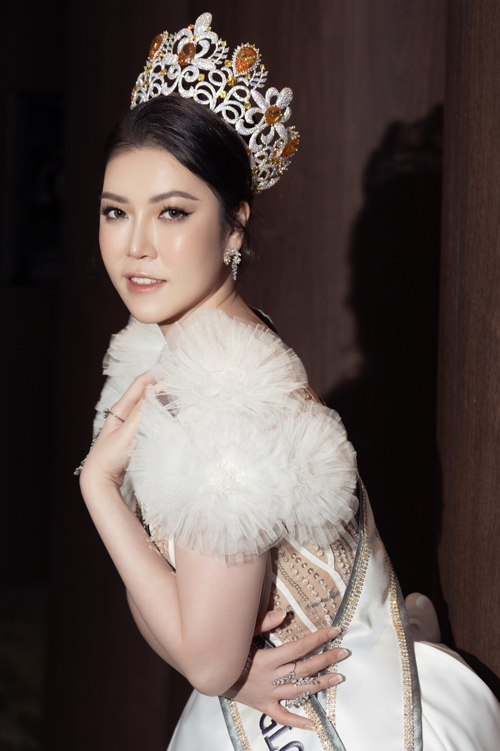 Hoa hậu Trần Hà Trâm Anh, CEO Vũ Thái “xuất khẩu” đầu năm sang Mã Lai để chấm thi - Ảnh 6.