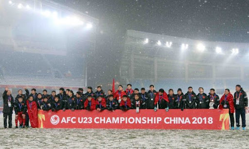 Ngày này năm xưa: Quang Hải vẽ 'cầu vồng trong tuyết', U23 Việt Nam lập kỳ tích ở giải châu Á - Ảnh 2.