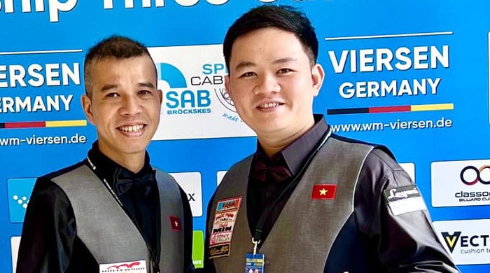 Hai tay cơ hay nhất Việt Nam vào vòng loại trực tiếp World Cup billiards Ankara 2025 - Ảnh 1.