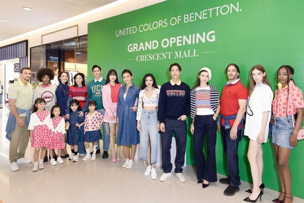 Hoa Hậu Thanh Thủy, Mâu Thủy tại sự kiện khai trương của United Colors of Benetton - Ảnh 1.