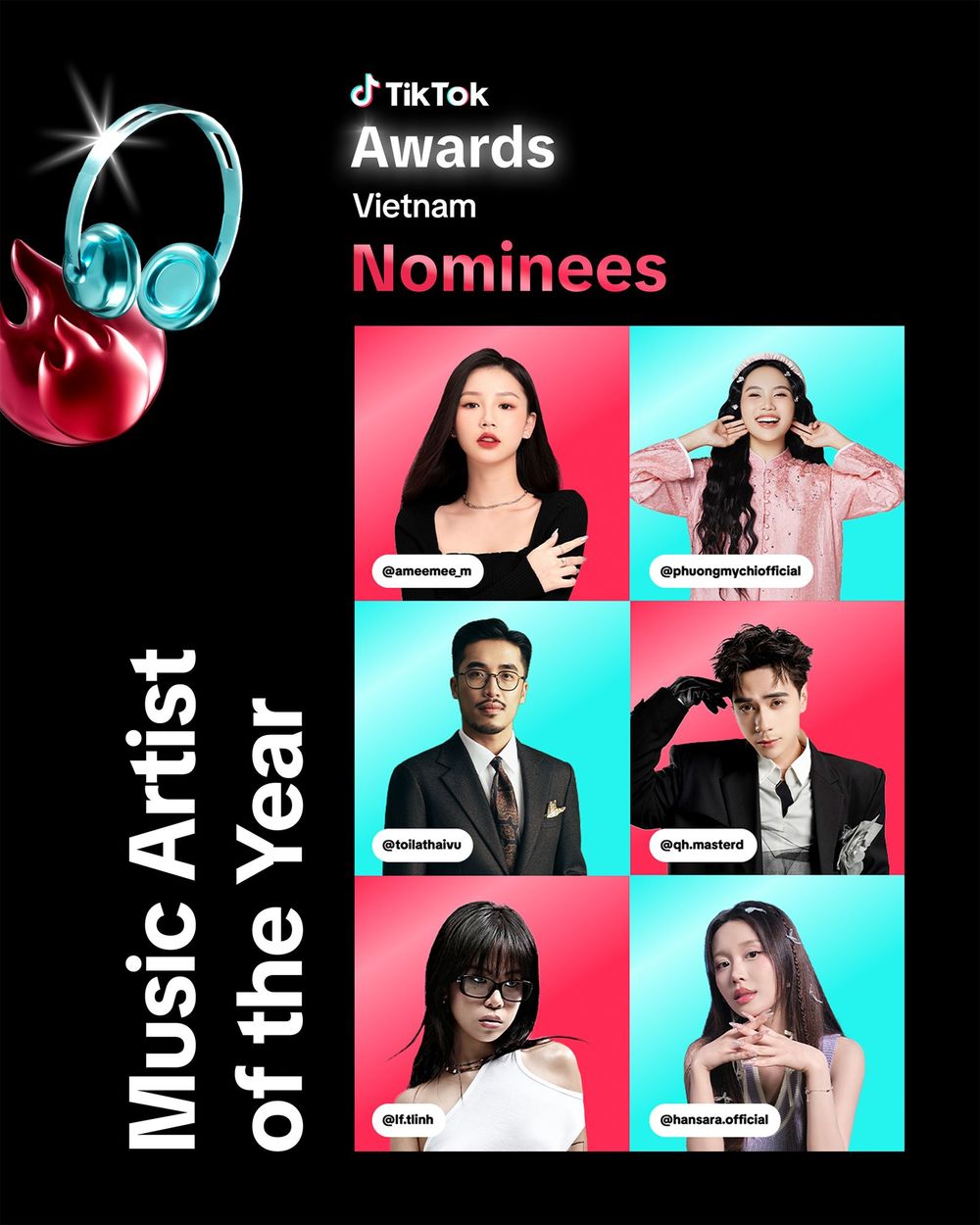 Tiktok Awards Việt Nam 2024: Những gương mặt sáng giá trong các đề cử nổi bật - Ảnh 3.