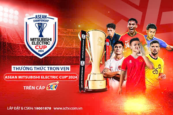 Thưởng thức trọn vẹn ASEAN Mitsubishi Electric Cup 2024 trên cáp SCTV - Ảnh 1.