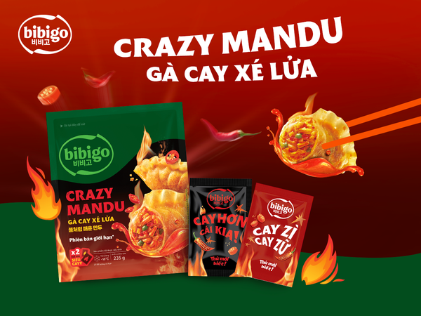 Giới trẻ “chao đảo” với sự xuất hiện của Bibigo Crazy Mandu - Ảnh 1.