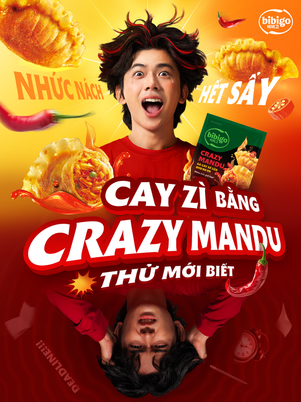 Giới trẻ “chao đảo” với sự xuất hiện của Bibigo Crazy Mandu - Ảnh 3.