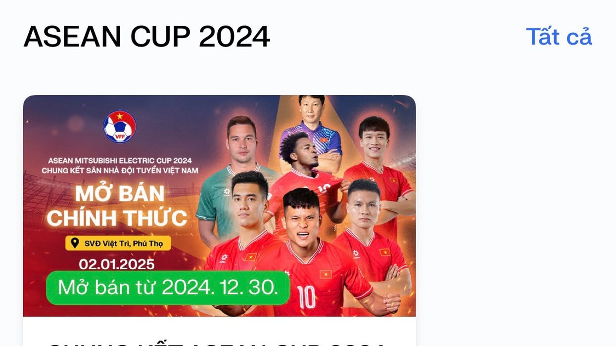 Hoãn bán vé bất ngờ, nhiều người thất vọng vì chưa mua được vé chung kết AFF Cup 2024 của ĐT Việt Nam