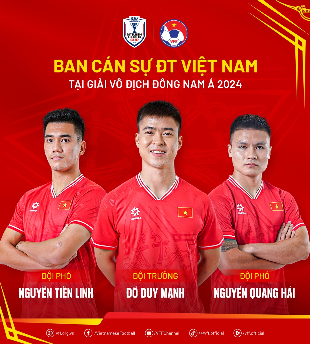 Duy Mạnh là đội trưởng đội tuyển Việt Nam dự ASEAN Cup 2024 - Ảnh 2.