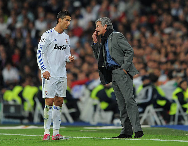 Mourinho và Ronaldo từng sát cánh với nhau ở Real Madrid