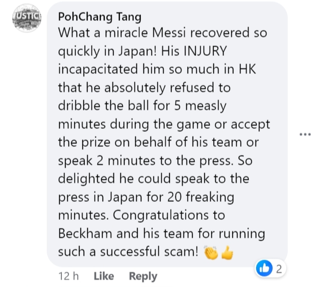Đá giao hữu ở Nhật, Messi khiến MXH chia hai nửa tranh luận gay gắt - Ảnh 4.