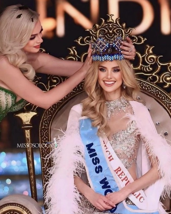 Krystyna Pyszková: Mỹ nhân học vấn khủng của Cộng hoà Séc đăng quang Miss World 2024 - Ảnh 1.