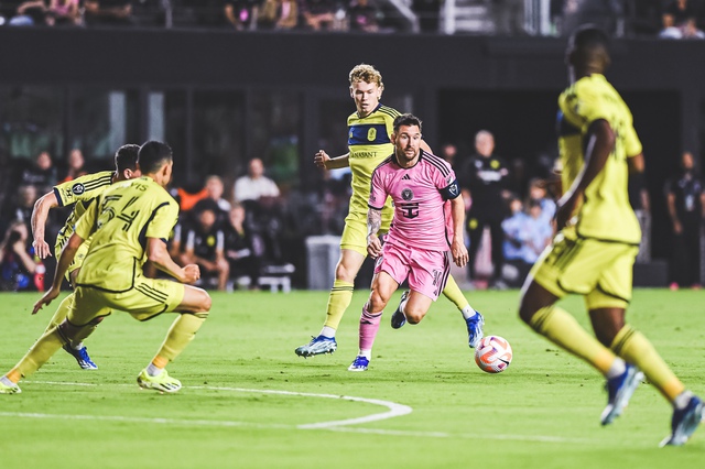 Song sát Messi - Suarez tỏa sáng đưa Inter Miami đi tiếp vào tứ kết CONCACAF Champions Cup - Ảnh 2.