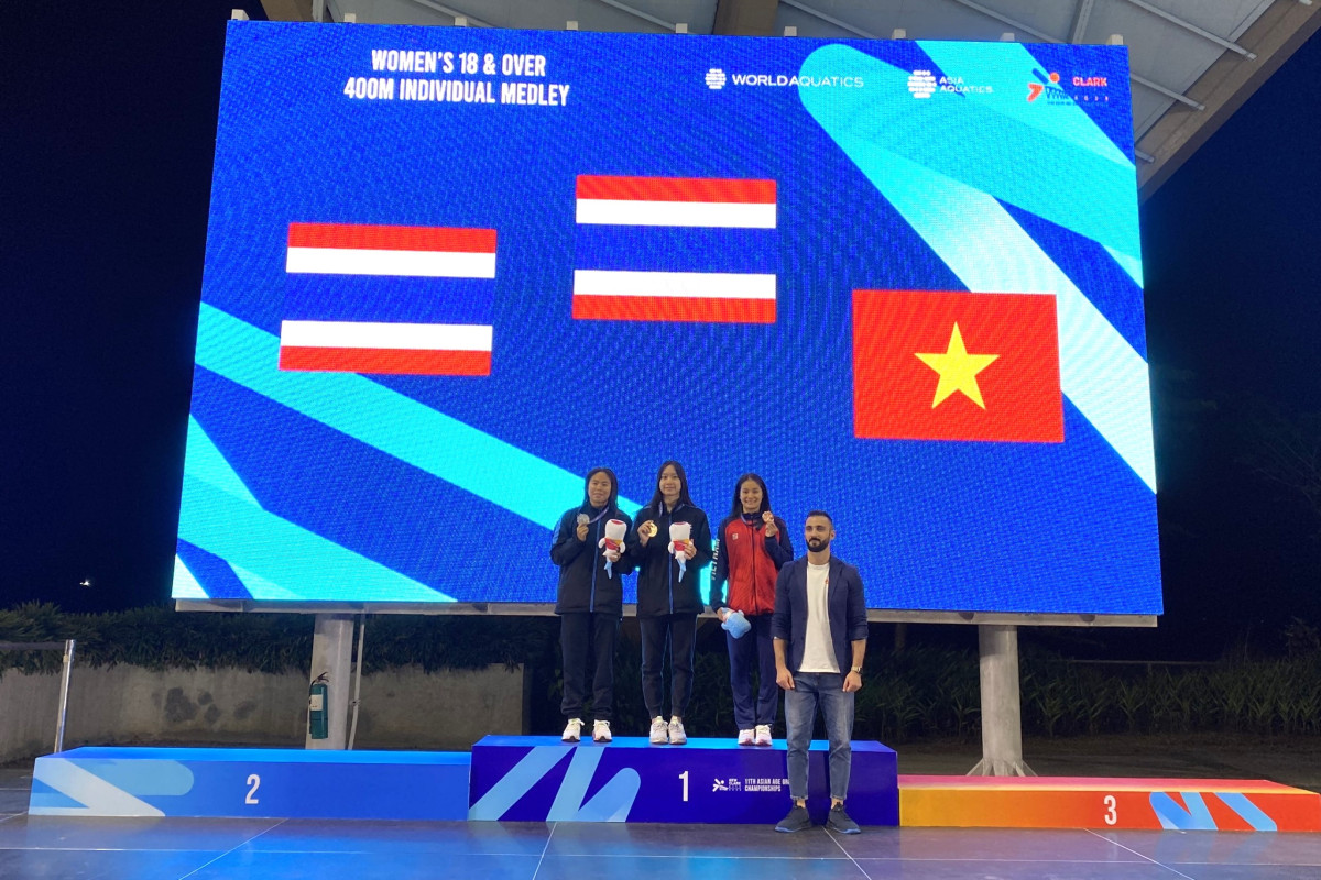 Kình ngư Việt Nam giành 9 huy chương tại giải vô địch các nhóm tuổi châu Á - Ảnh 3.