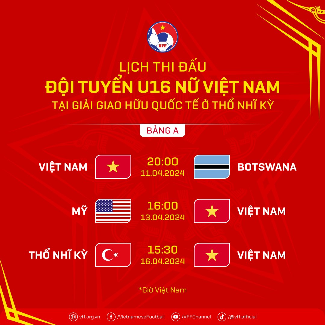 XEM TRỰC TIẾP U17 NỮ VIỆT NAM ĐẤU MYANMAR