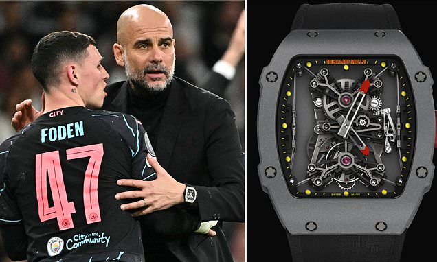 Cận cảnh đồng hồ Guardiola đeo ở trận gặp Real Madrid, giá ,thế giới chỉ có 50 chiếc - Ảnh 2.