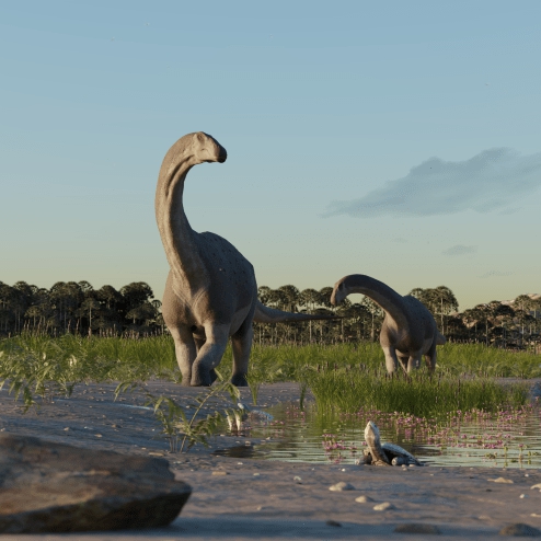 Phát hiện hóa thạch khủng long khổng lồ mới tại Argentina - Ảnh 1.
