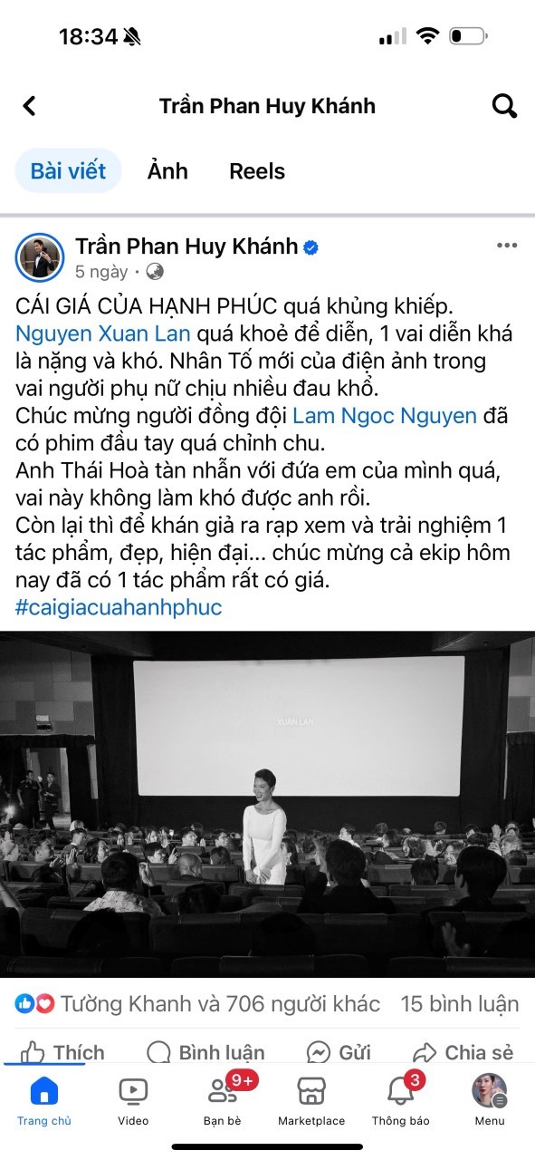 Sao Việt nói gì về phim Cái giá của hạnh phúc  - Ảnh 2.