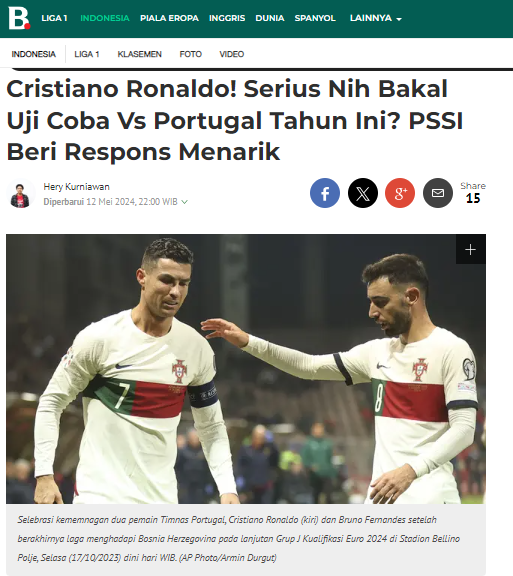 Sau Messi, Ronaldo sắp tới Indonesia chơi bóng - Ảnh 2.