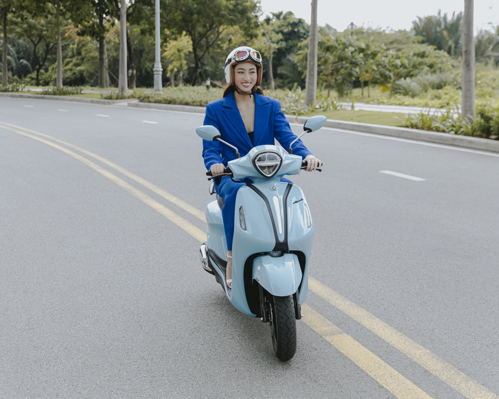 Yamaha Grande - “em xế ruột” của 2 Đại sứ Hoa hậu Quốc gia Việt Nam 2024 - Ảnh 6.