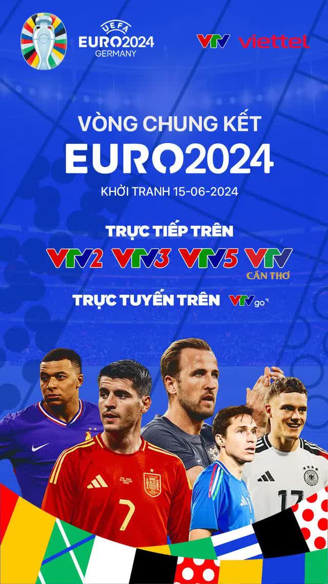VTV chính thức phát sóng VCK EURO 2024, khán giả Việt Nam đã có thể xem miễn phí trên truyền hình quảng bá - Ảnh 2.