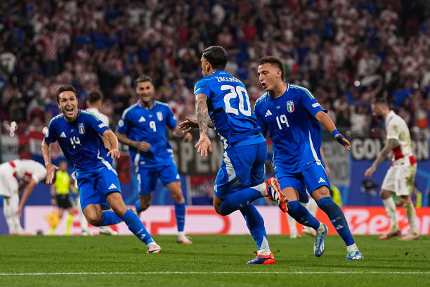 Zaccagni ghi bàn gỡ hòa 1-1 trước Croatia, giúp tuyểnYs vào vòng 1/8 EURO 2024