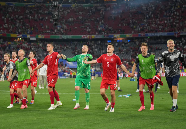 Tuyển Đan Mạch vào vòng 1/8 EURO 2024 với ngôi nhì bảng C
