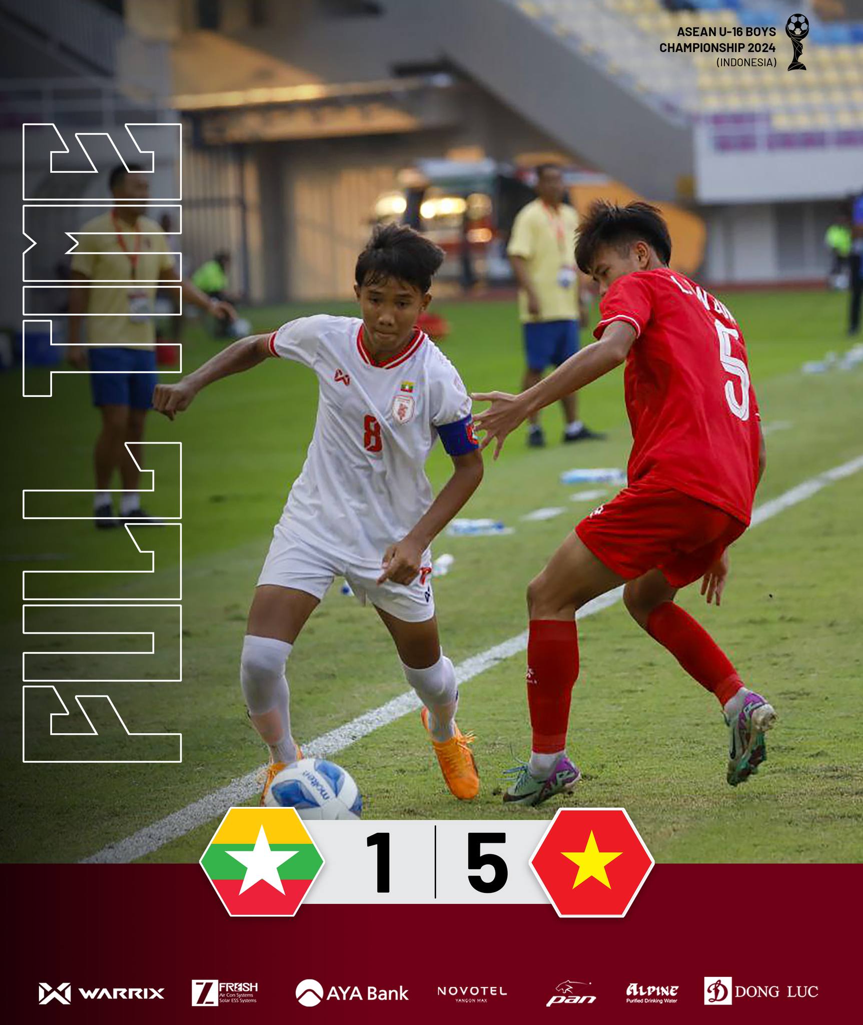 Thắng khó tin U16 Myanmar, HLV Trần Minh Chiến hài lòng về U16 Việt Nam - Ảnh 2.