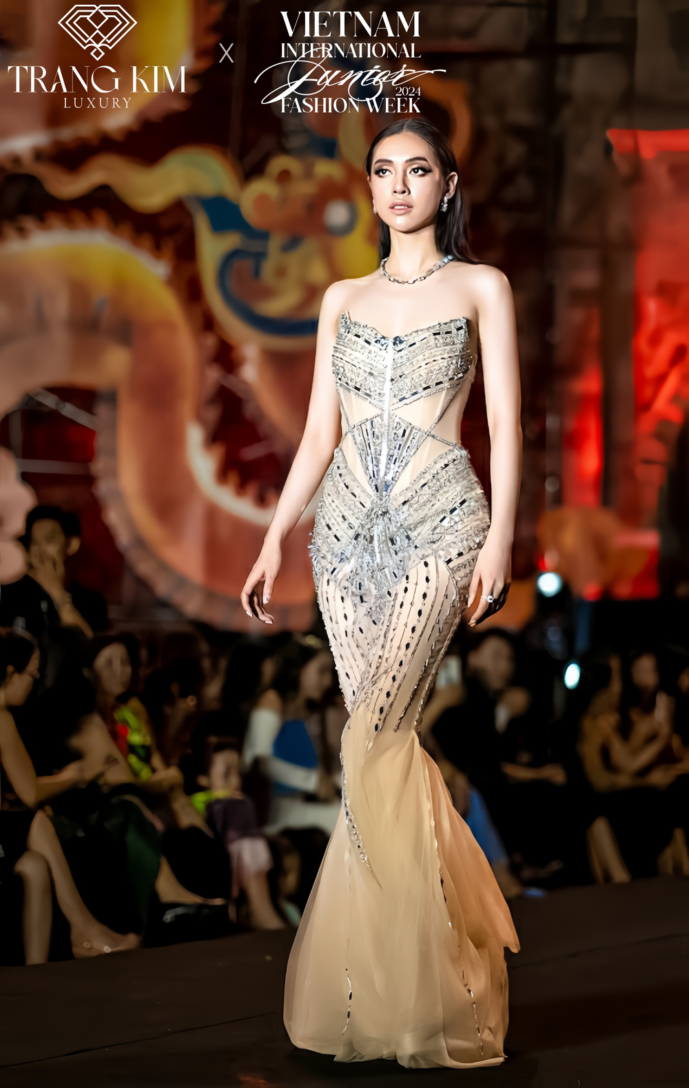 Trang Kim Luxury có mặt Tại Vietnam International Junior Fashion Week 2024 - Ảnh 2.