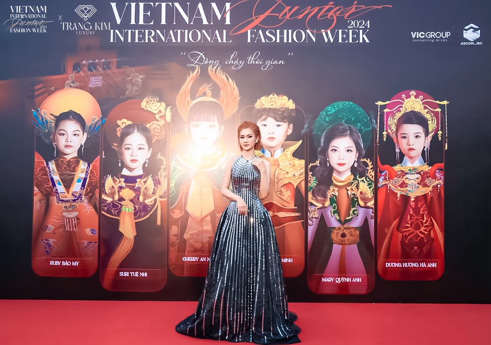 Trang Kim Luxury có mặt Tại Vietnam International Junior Fashion Week 2024 - Ảnh 3.
