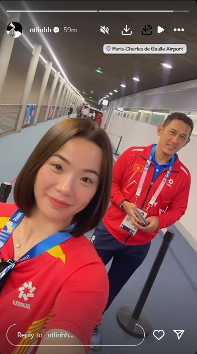 Hot girl cầu lông Thùy Linh cùng chuyên gia nước ngoài dự Olympic 2024, tràn đầy hy vọng vượt qua vòng bảng  - Ảnh 2.