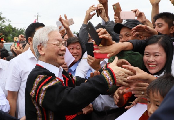 Tổng Bí thư Nguyễn Phú Trọng trong trái tim đồng bào Tây Nguyên - Bài cuối: Vững niềm tin theo Đảng - Ảnh 1.