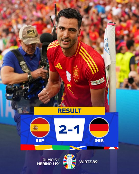 Kép phụ thay nhau tỏa sáng, Tây Ban Nha thắng kịch tính, biến chủ nhà Đức thành khán giả tại EURO 2024 - Ảnh 1.