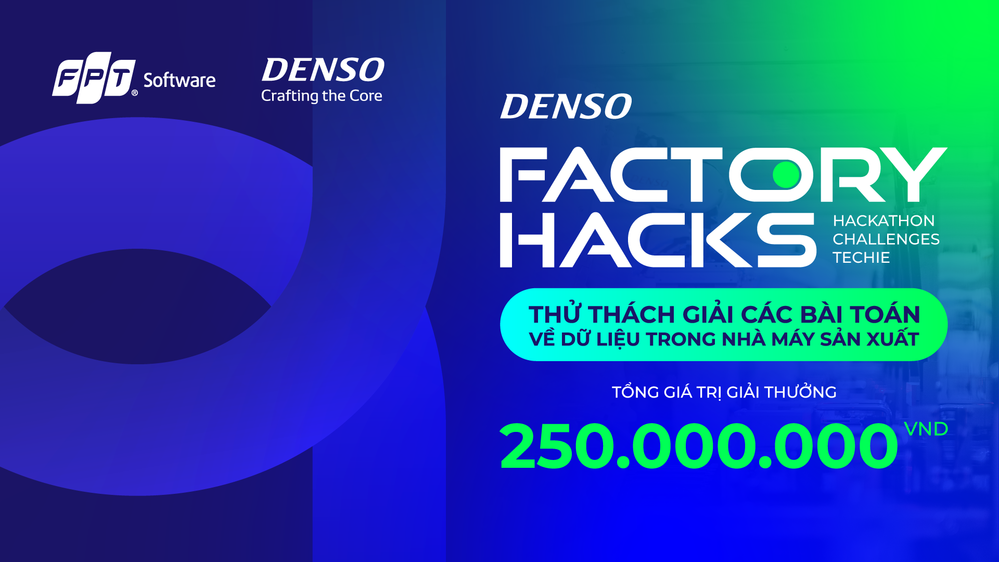 DENSO và FPT Software tổ chức hackathon với tổng giải thưởng 250 triệu đồng - Ảnh 1.