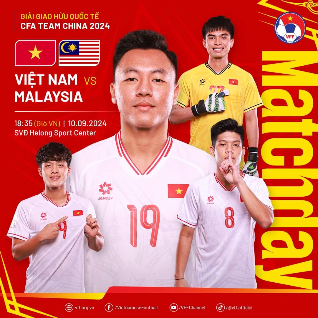 TRỰC TIẾP bóng đá U22 Việt Nam vs U22 Malaysia, giao hữu quốc tế: Đình Bắc nhân đôi cách biệt - Ảnh 1.